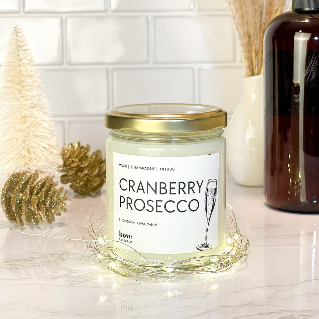 Cranberry Prosecco Candle