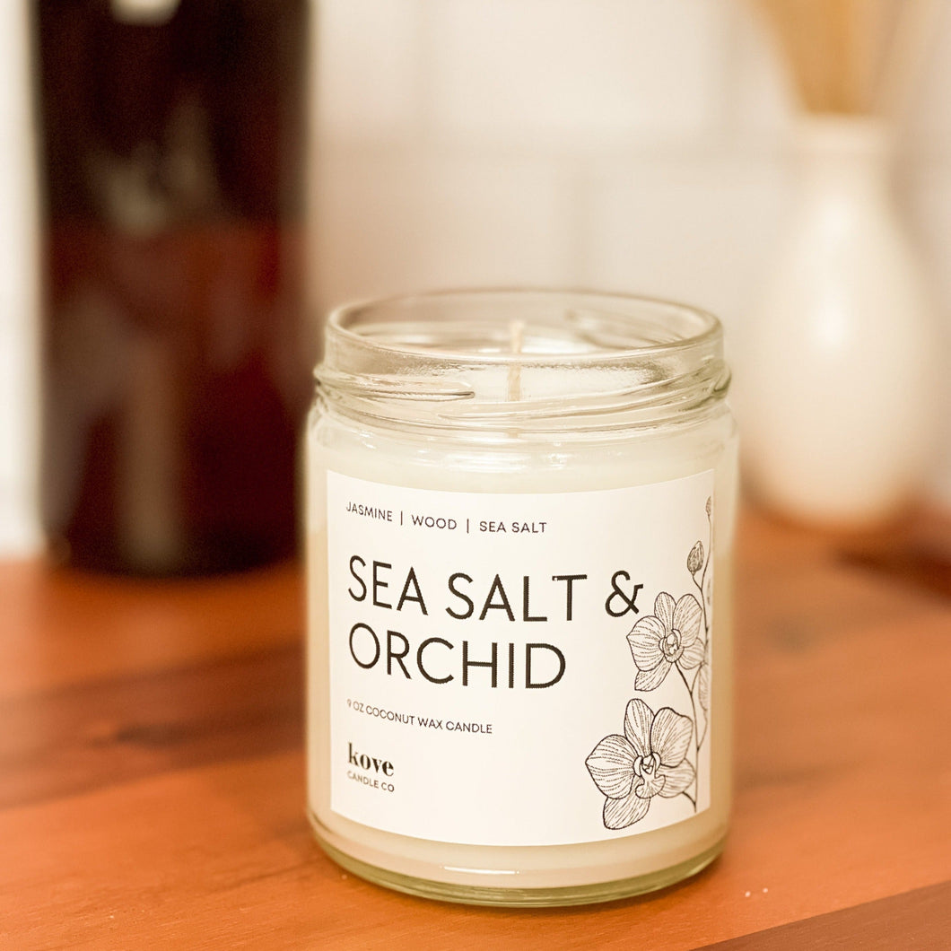 Sea Salt & Orchid Candle